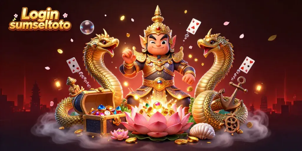 Experience the thrill of Login sumseltoto with vibrant characters and dynamic casino elements.