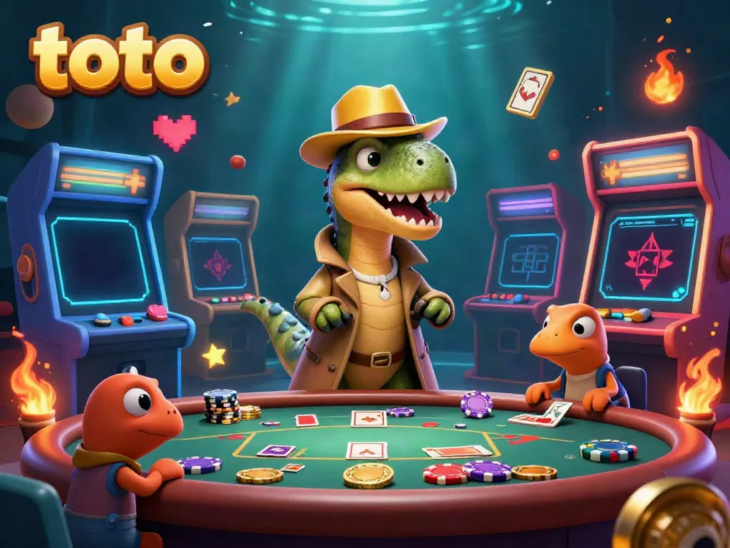 Experience thrilling gameplay featuring toto-themed characters at a vibrant blackjack table.