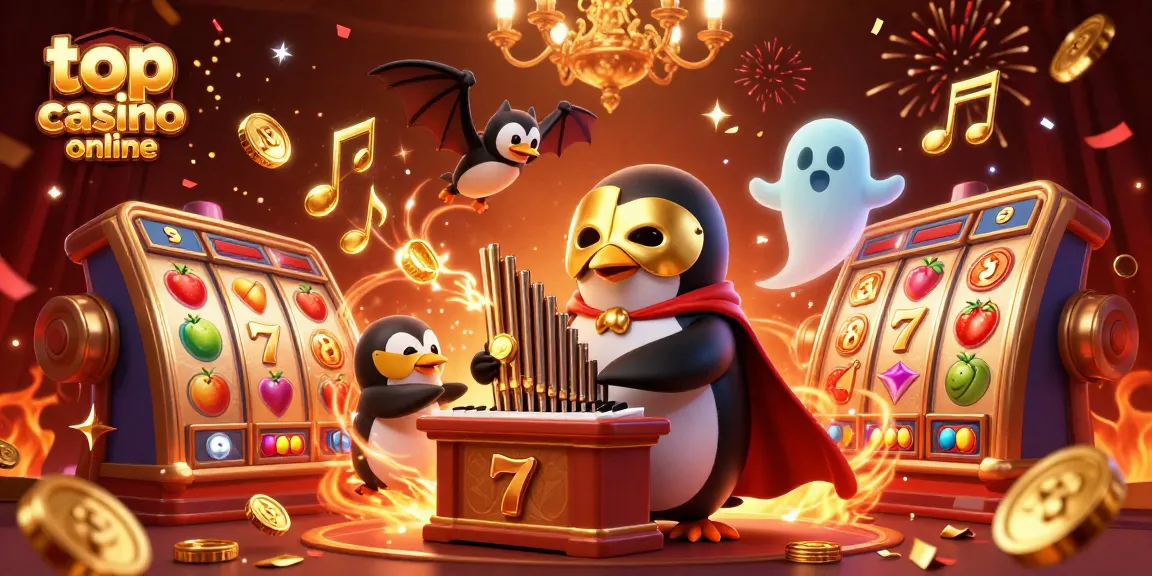 Joacă pe top casino online cu sloturi vibrante și personaje fantastice într-un spectacol magic.