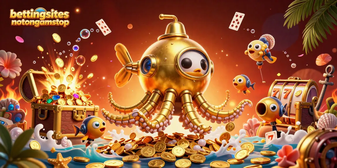 Experience thrilling PayPal transactions at bettingsitesnotongamstop's vibrant underwater casino scene.
